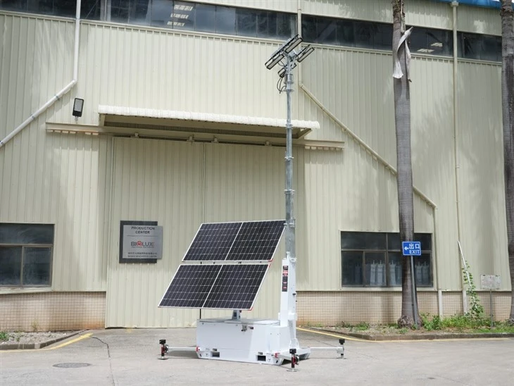 HiSKID-II Solar Light Tower: Dual-Panel Skid-Mounted Illumination price