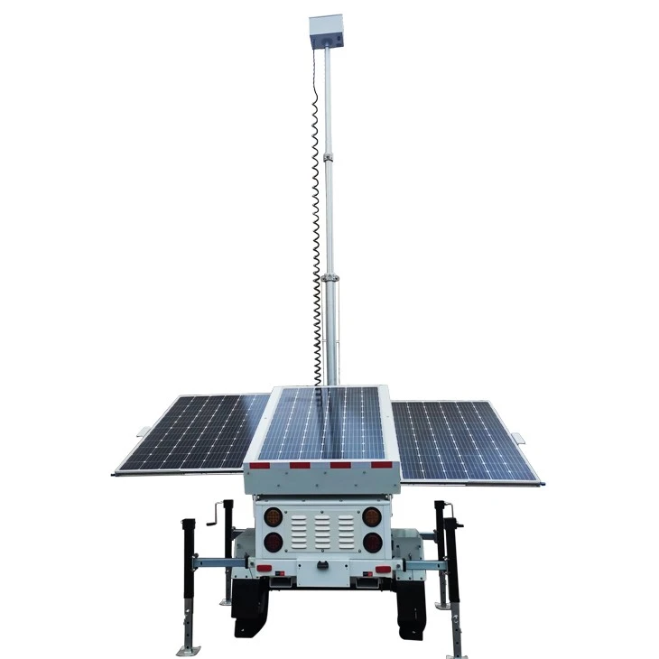 Solar Surveillance Tower
