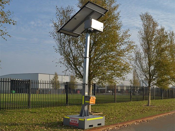 Easy Deploy Mobile Solar Cctv Tower