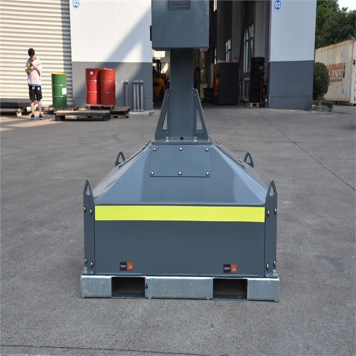 Mobile Surveillance Tower With Solar Generator