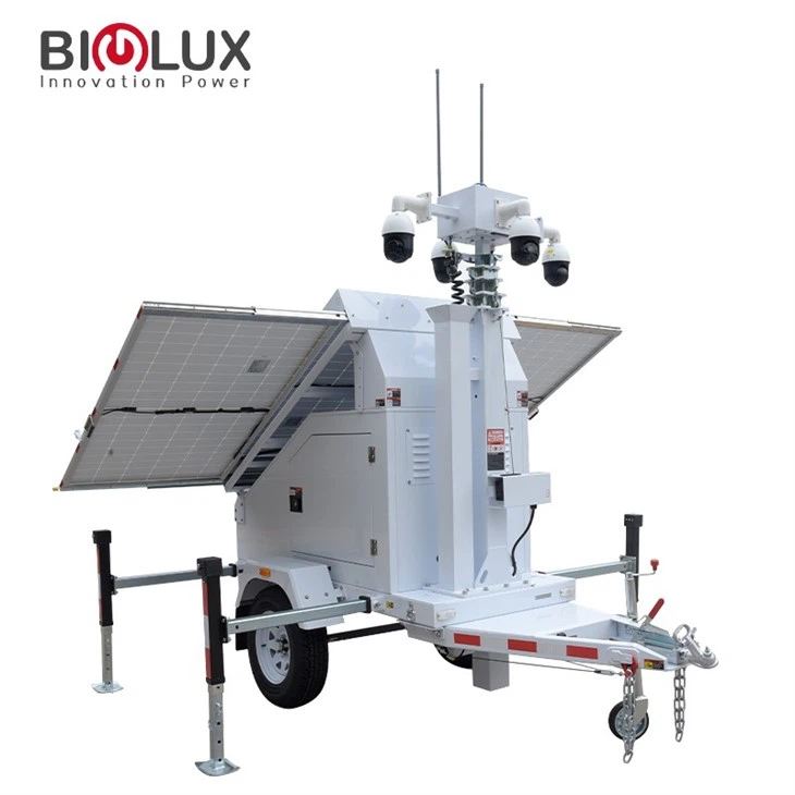 Live View Mobile Solar Surveillance Tower