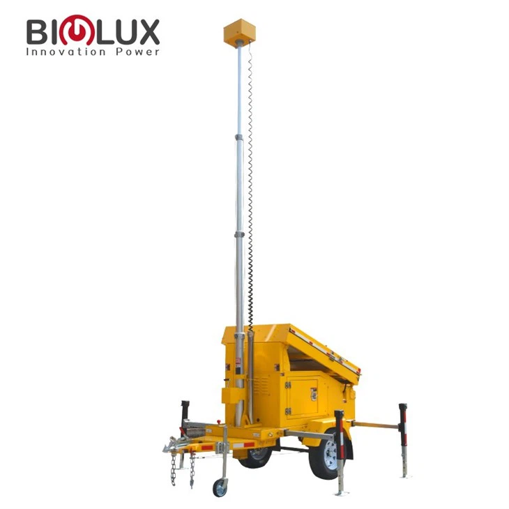 Live View Mobile Solar Surveillance Tower