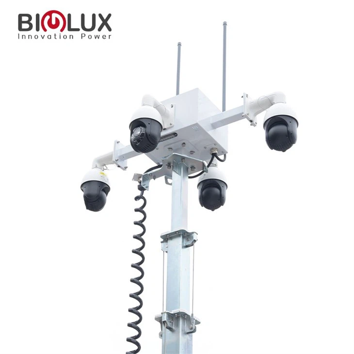 Live View Mobile Solar Surveillance Tower