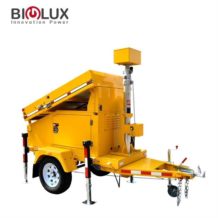 Live View Mobile Solar Surveillance Tower